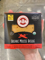 Organic mousse basque