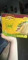 Old El Paso White Corn with a Hint of Lime Stand 'n Stuff Taco Shells 10 Count