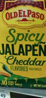 Spicy Jalapeño Cheddar Flavored Taco Shells