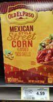 Mexican Style Street Corn Taco Shells