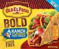 Gluten free stand and stuff bold ranch flavored shells