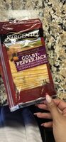 Colby-Pepper Jack Sliced Colby-Jack Cheese with Jalapeño & Habanero Peppers