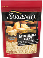 Reserve series aged italian shredded low moisture