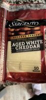Aged White Cheddar Sliced Cheddar Cheese