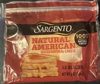 Natural American Cheese sliced natural cheese