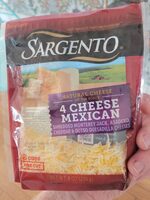 4 CHEESE MEXICAN Shredded Monterey Jack, Asadero, Cheddar & Queso Quesadilla Cheeses