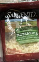 Reduced Fat Low Moisture Mozzarella Cheese