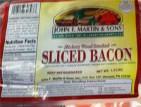 Sliced bacon