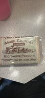 Amish Country, Microwave Popcorn, Cheddar Cheese