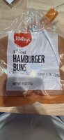 Sliced hamburger buns