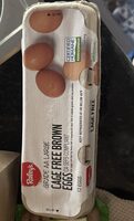 Cage free brown eggs