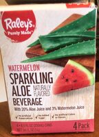 Sparkling Aloe Beverage