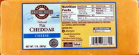 Natural mild cheddar cheese