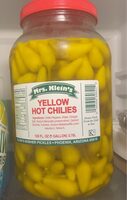 Yellow hot peppers
