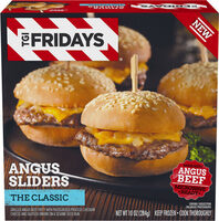 Frozen angus sliders