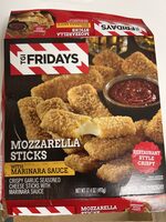 Mozzarella Sticks With Marinara Sauce