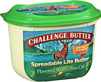 Spreadable Lite Butter Flavored With Olive Oil