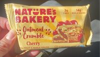 Cherry Oatmeal Crumble Bar