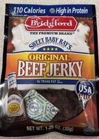 Sweet baby rays original beef jerky