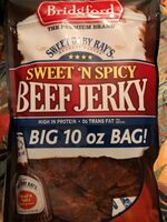 Beef jerky sweet and spicy
