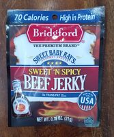 Sweet 'N Spicy Beef Jerky