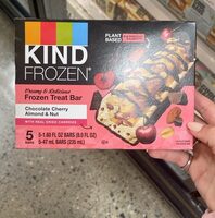 Chocolate Cherry Almond & Nut Frozen Treat Bar
