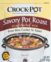 Crock-pot savory pot roast seasoning mix