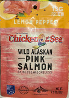 Wild Caught Alaskan Pink Salmon Lemon Pepper