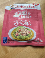 Alaskan Pink Salmon in Spring Water
