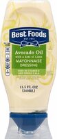 Avocado oil mayonnaise dressing
