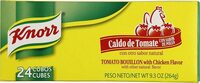 Bouillion caldo de tomate tomato with chicken package of cubes