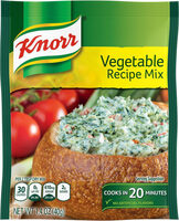 Recipe mixes vegetable