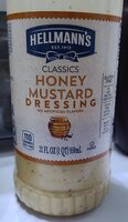 Hellman's honey mustard dressing