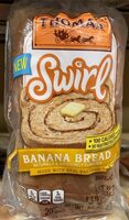 Swirl banana bread