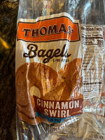 Cinnamon swirl bagel