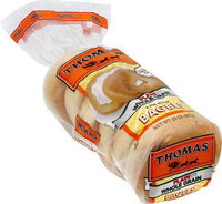 Plain Whole Grain Bagels