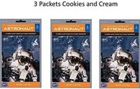 Astronaut food cookies & cream ice cream sandwich