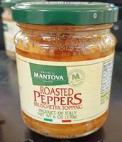 Roasted Peppers Bruschetta Topping