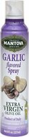Extra virgin olive oil spray garlic flavored