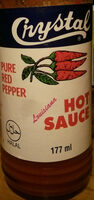 Crystal Louisiana Hot Sauce Red Pepper
