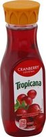 Tropicana pure premium cranberry cocktail juice ounce