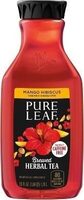 Leaf mango hibiscus brewed herbal tea
