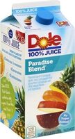 Paradise flavored blend of pineapple