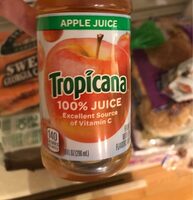 Apple juice from concentrate