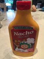Squeeze Cheese - Nacho Cheese Sauce - 440 ML