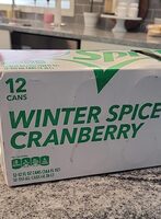 Winter cranberry sprite