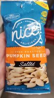 Oven roasted pumpkin seeds