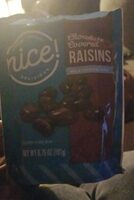 Chocolate covered raisins