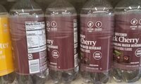 Flavored sparkling water, black cherry