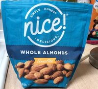 Whole almonds